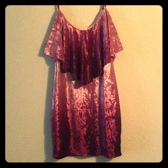 Charlotte Russe Dresses & Skirts - Ombré Crushed Velvet Dress